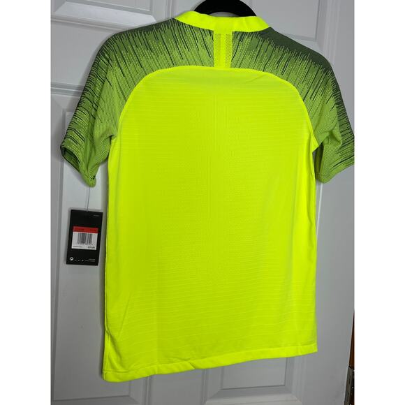 Nike NEW Kids Youth Large Yellow Soccer Football Short Sleeve Shirt $70 MSRP - Picture 2 of 7